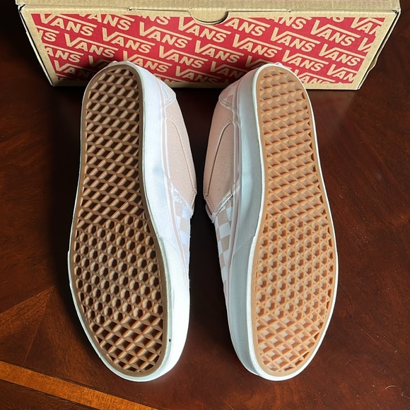 Vans Asher Checkerboard Sepia Rose Women’s size 9.5. Like New used condition. - Picture 3 of 10